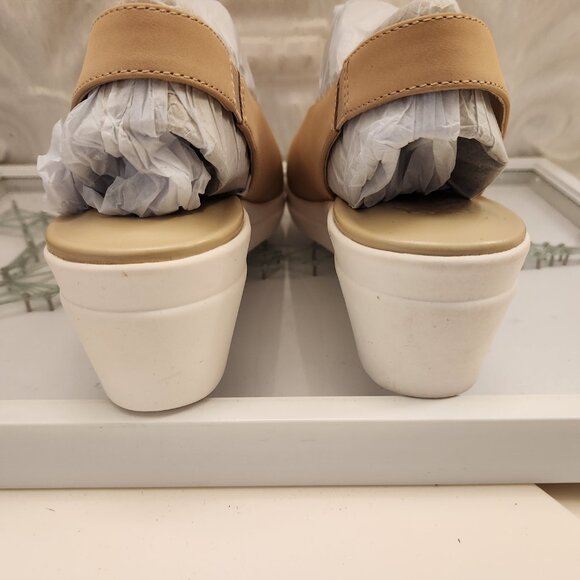 Naturalizer "Sutton" Leather Wedges. NIB. Size 8.5 Wide - Picture 8 of 14